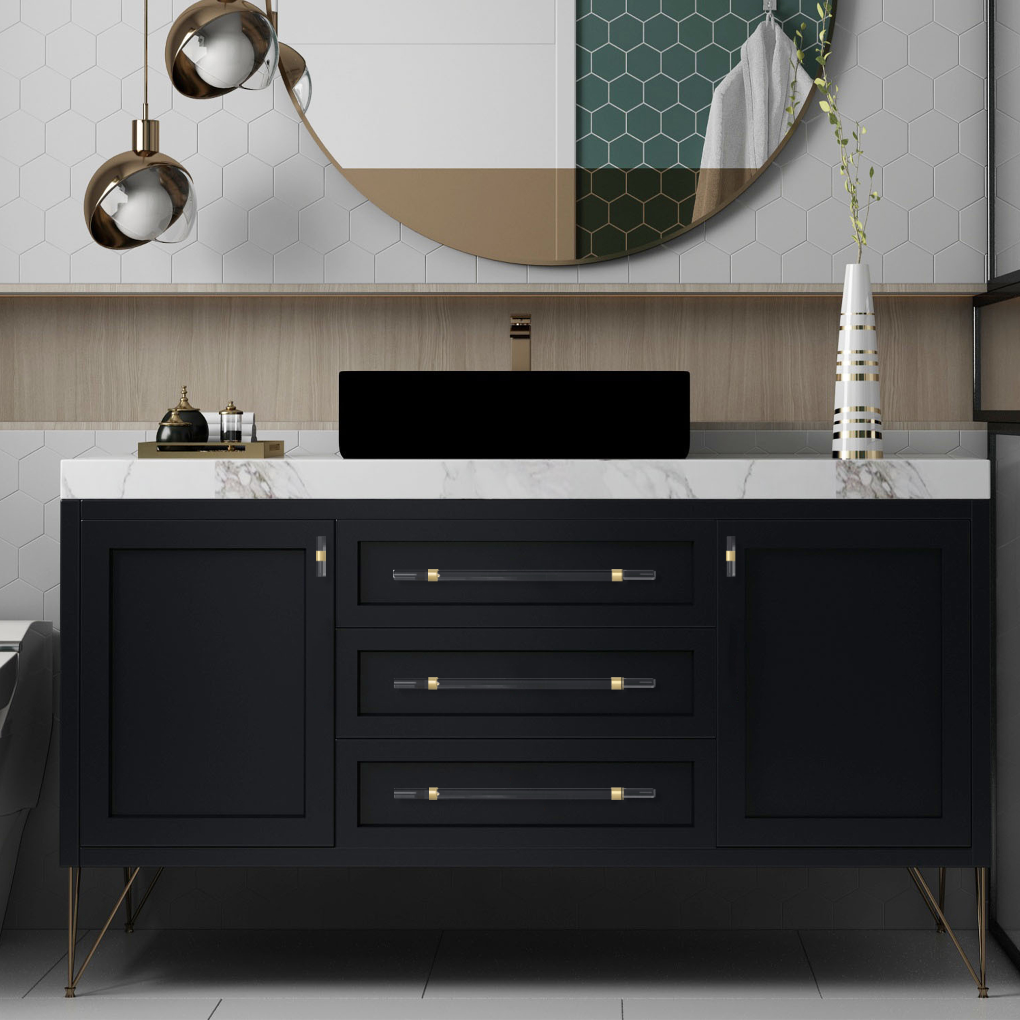Acrylic Cabinet Pulls