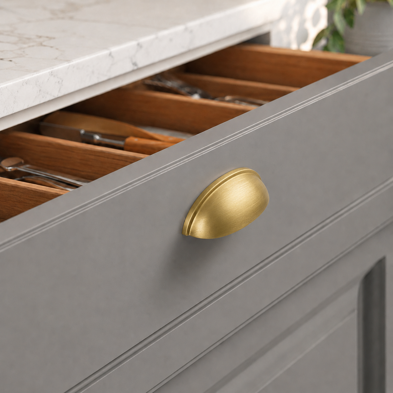 Cabinet Cup Drawer Pulls