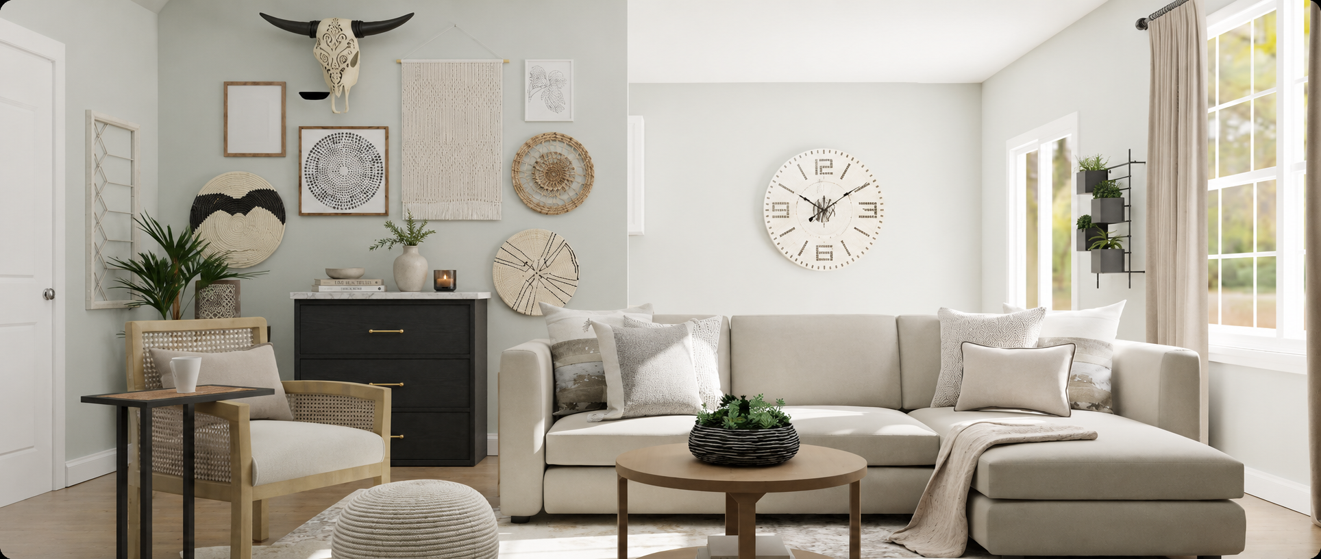 QOGRISUN minimalist brass hardware collection for cabinets, appliances, and doors.