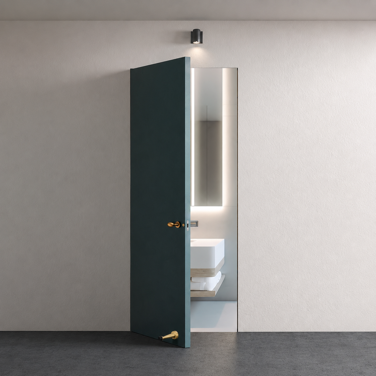 Heavy Duty Door Stops Gold