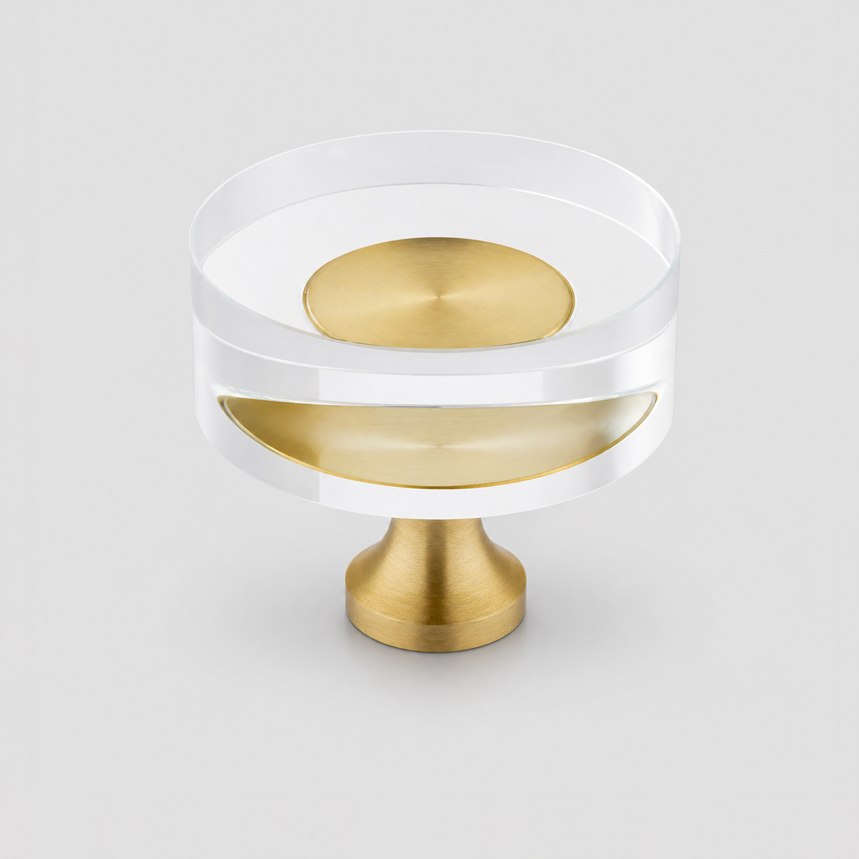 Crystal Round Cabinet Knobs