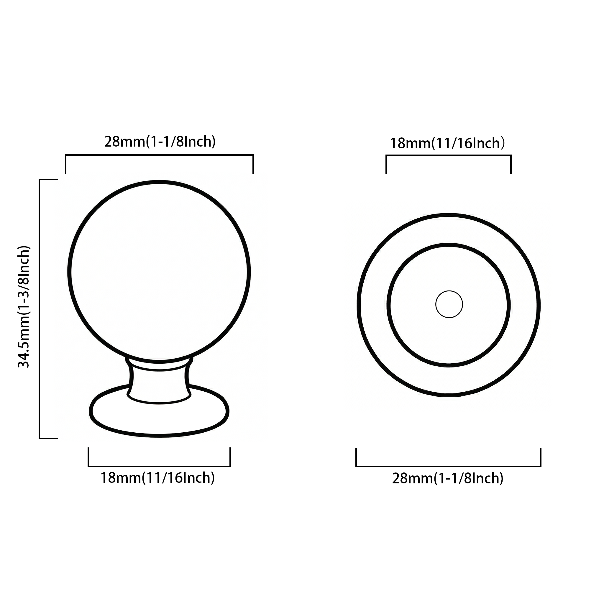 Spherical Cabinet Knob