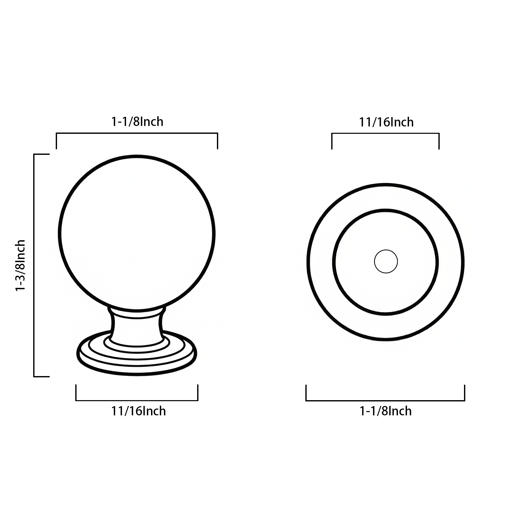 Spherical Cabinet Knob