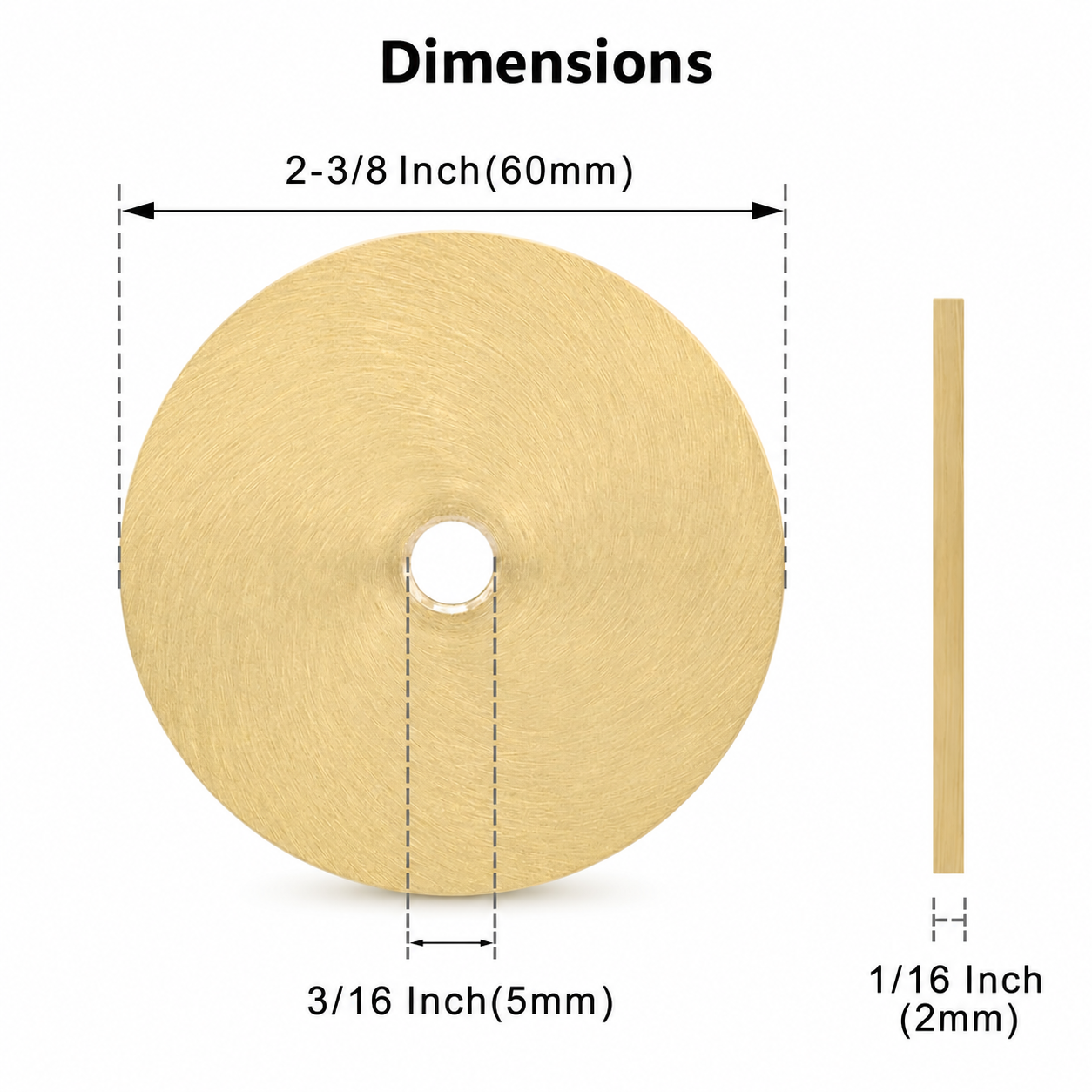 Measurement 2-3/8”