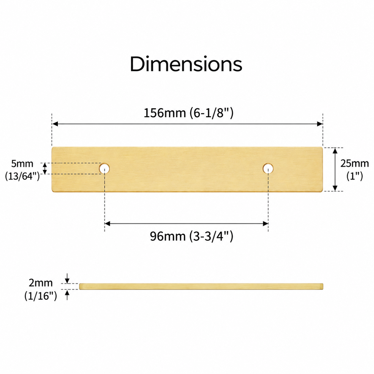 3-3/4”CC