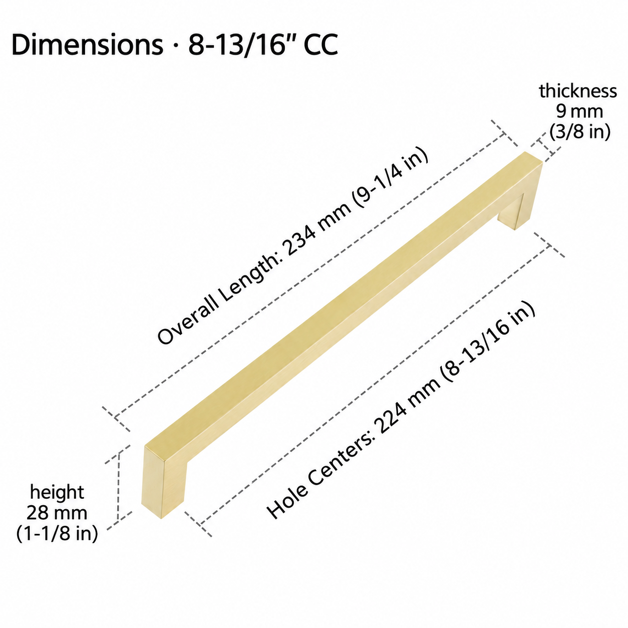 8-13/16"CC