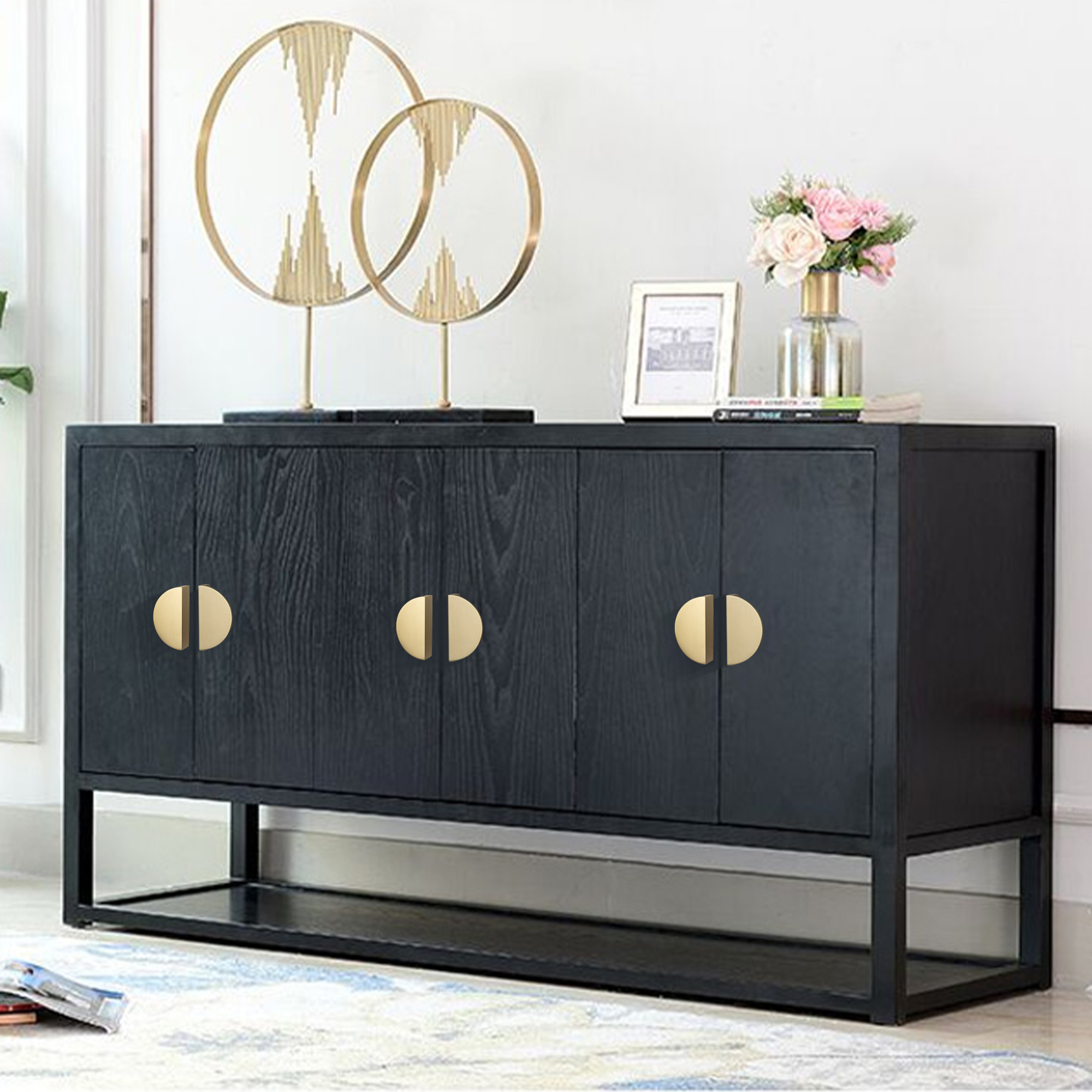 Half Moon Dresser Pulls