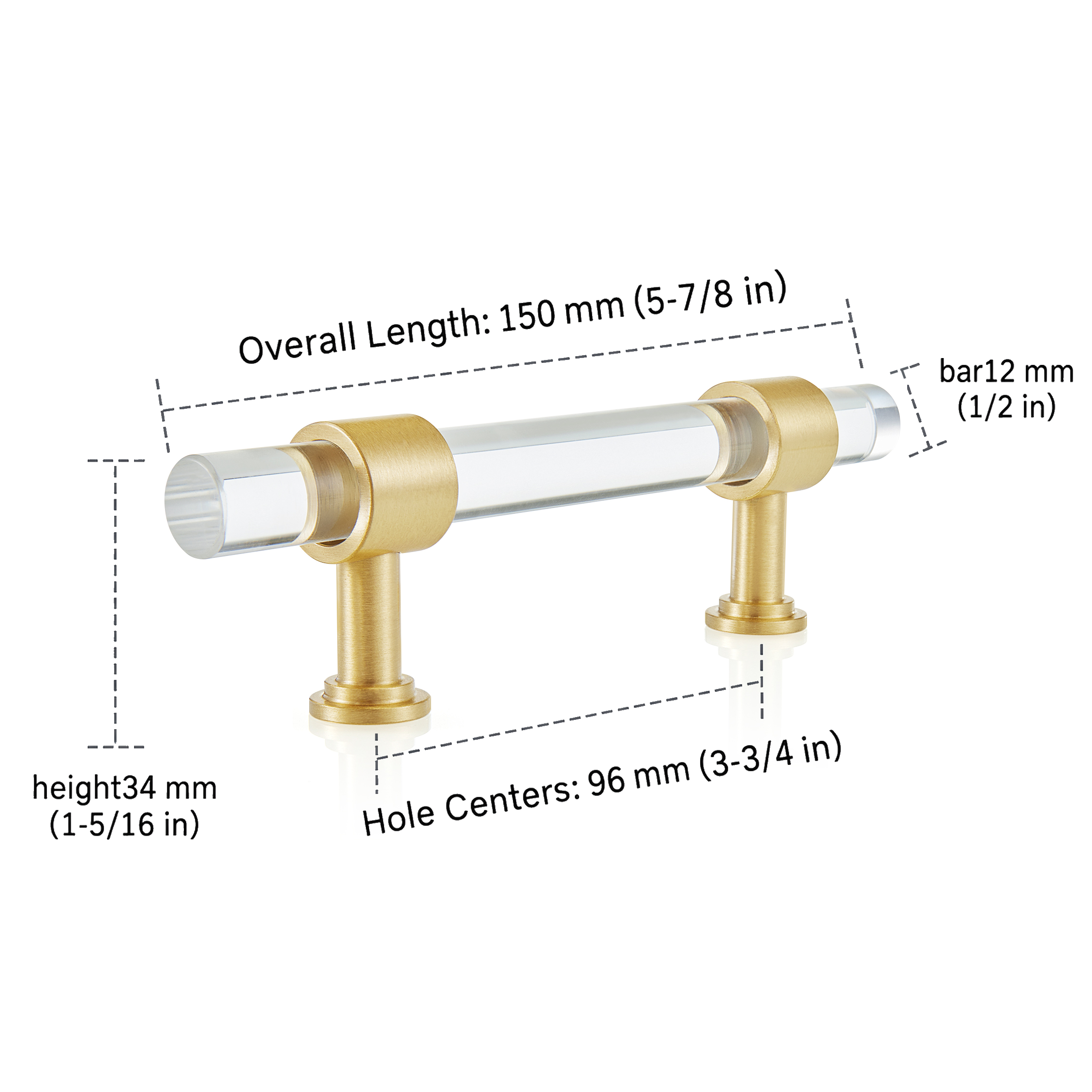 3-3/4"CC