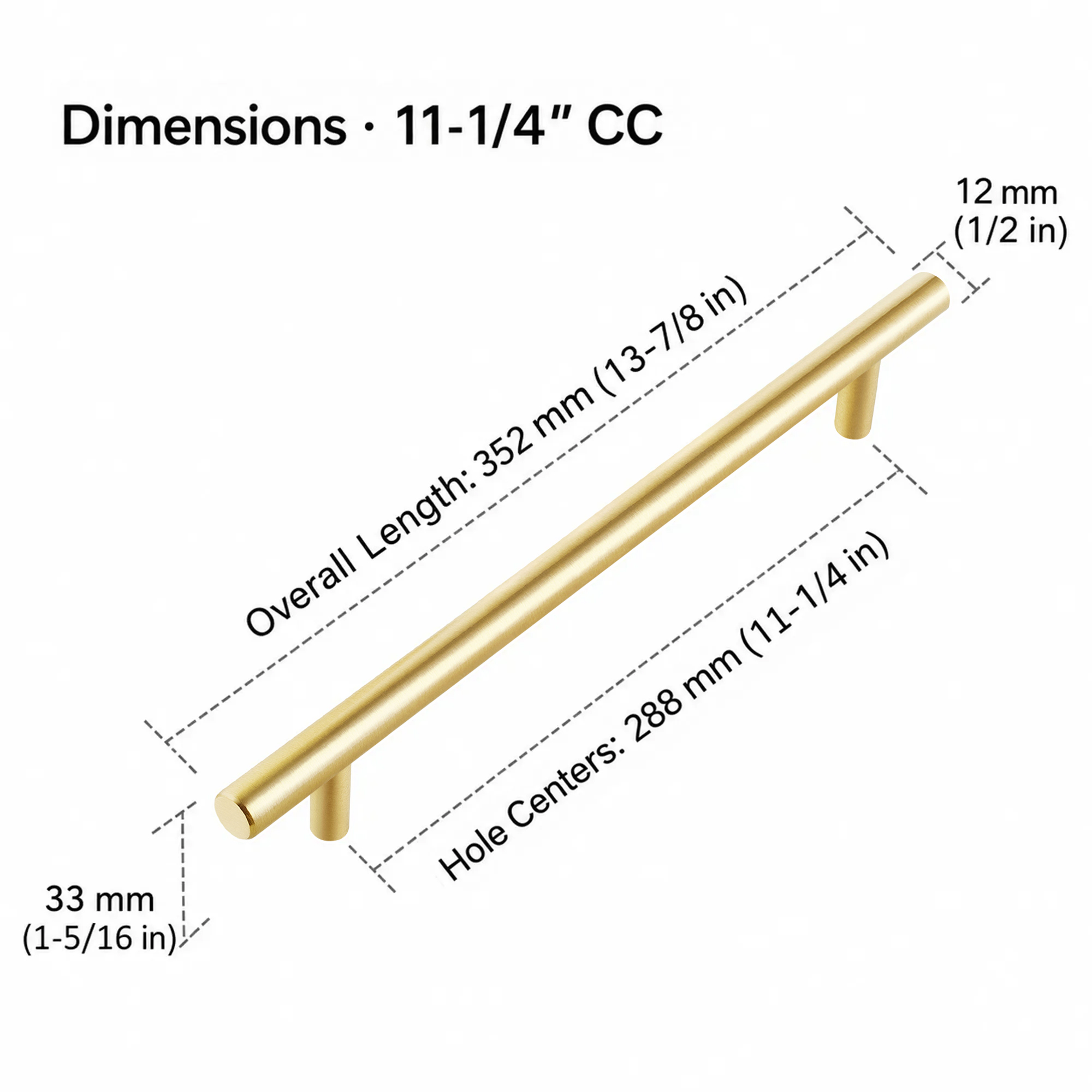 11-1/4"CC
