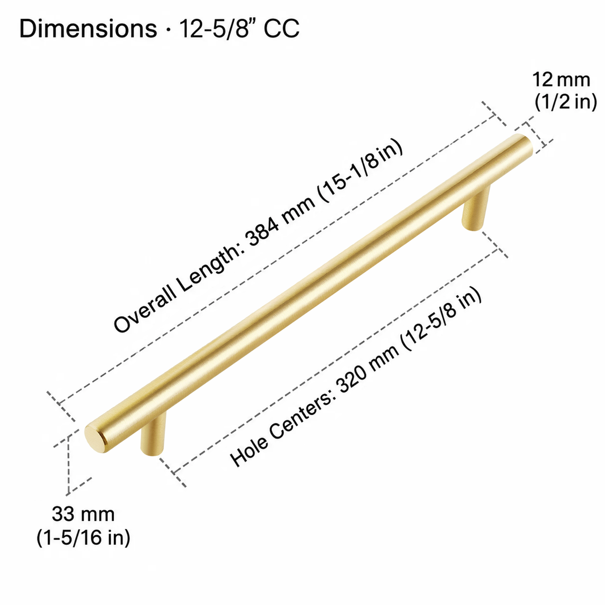 12-5/8"CC