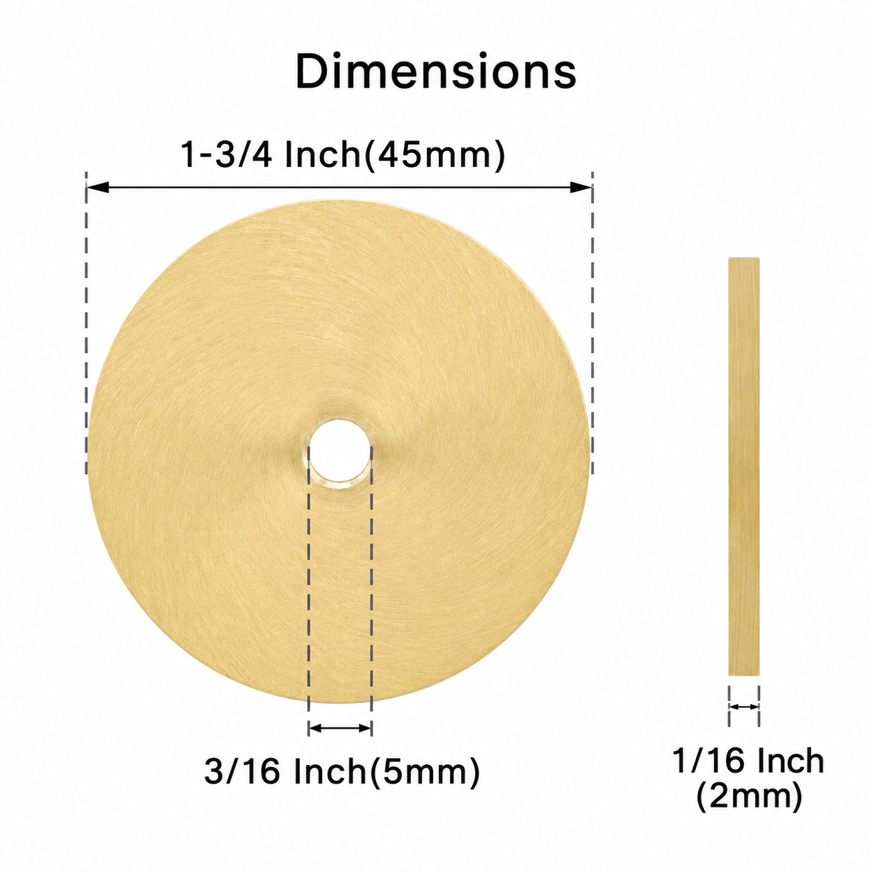Measurement 1-3/4”