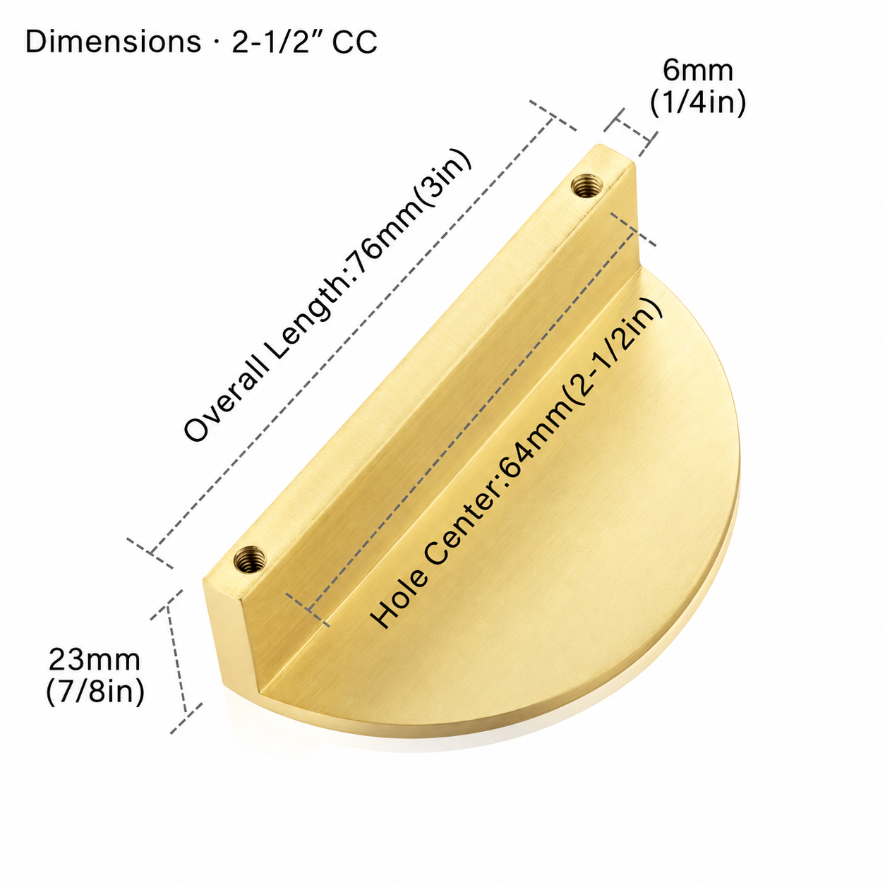 2-1/2"CC