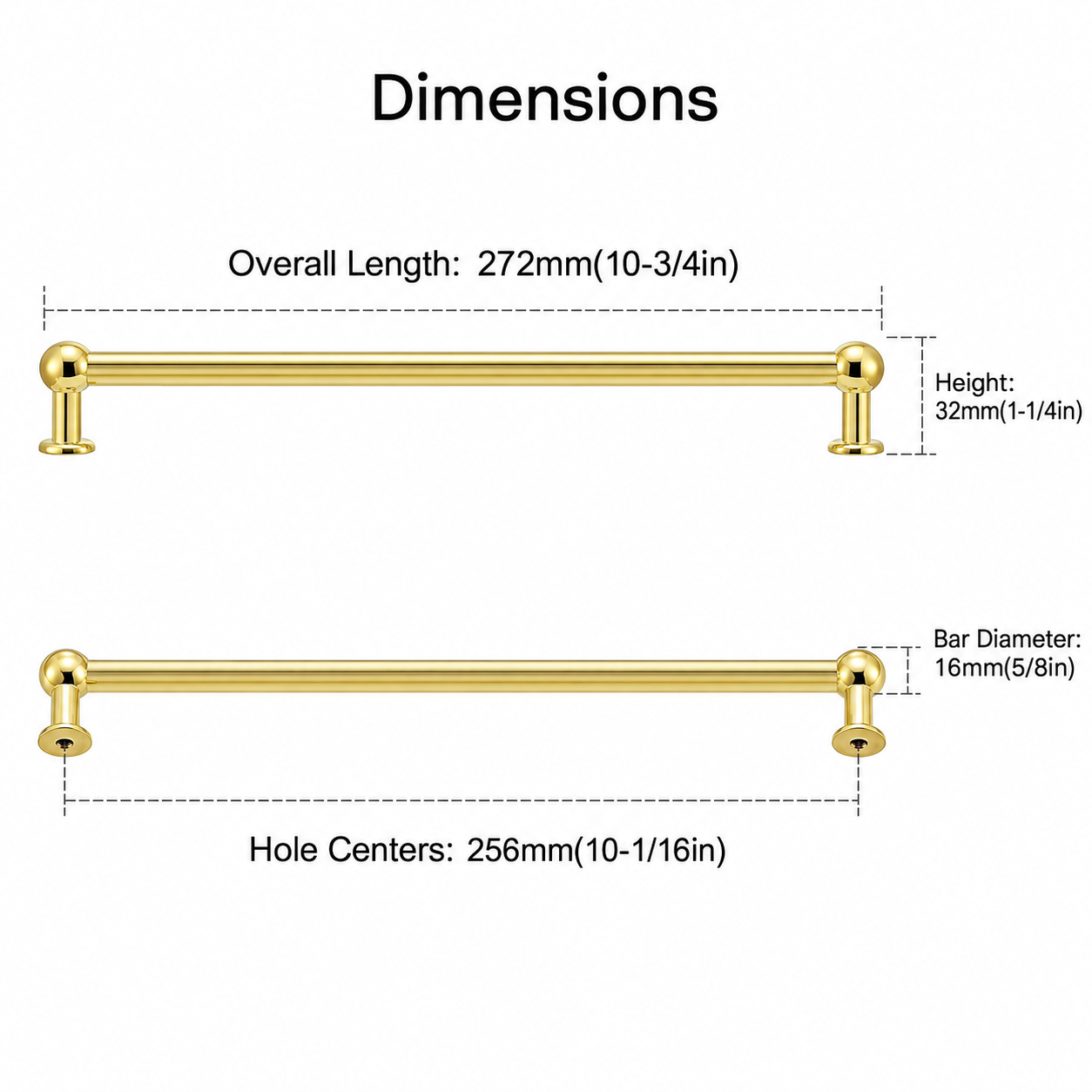 10" CC Dimensions
