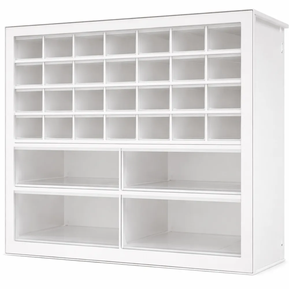 Schrank mit 36 Schubladen für Kleinteile und Zubehör