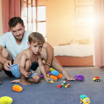 🐰 🐣12 Prefilled Easter Eggs With Pull Back Cars🚚