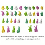 🐰 🐣12 Prefilled Easter Eggs With Pull Back Cars🚚