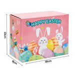 🐰 🐣12 Prefilled Easter Eggs With Pull Back Cars🚚