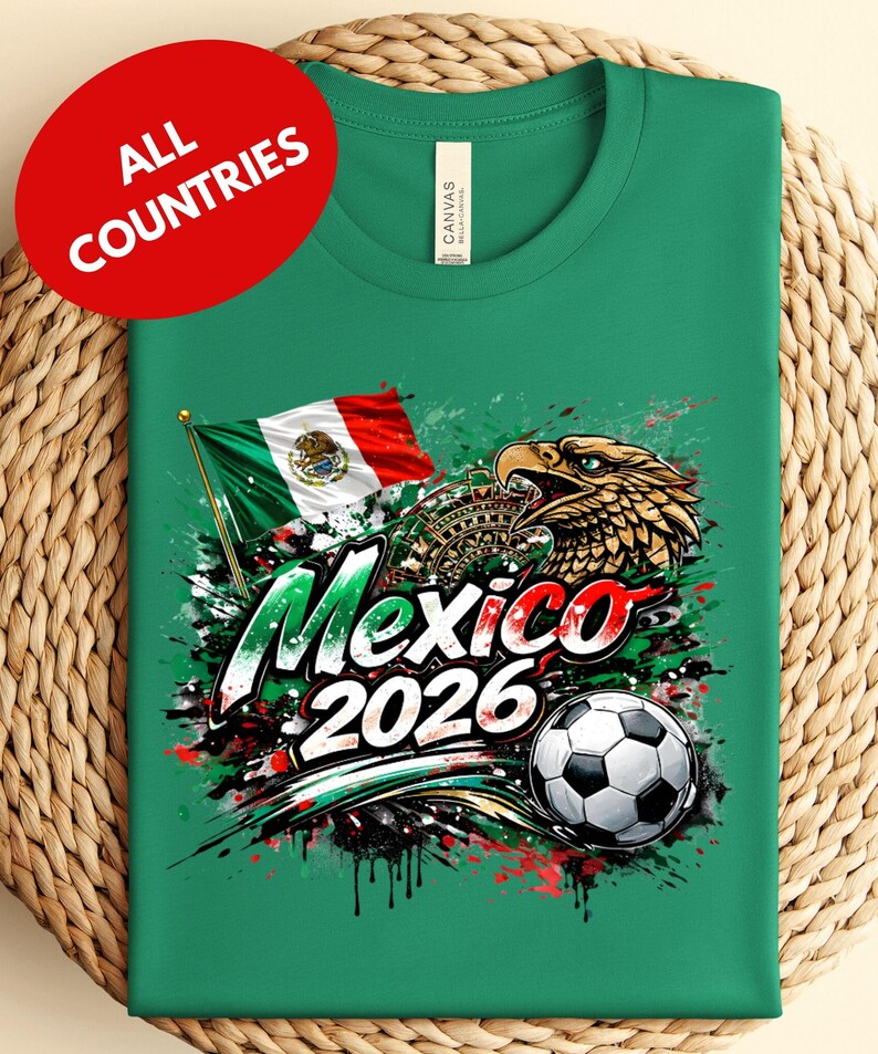 MEXICO 2026 WORLD CUP GRAFFITI T-SHIRT