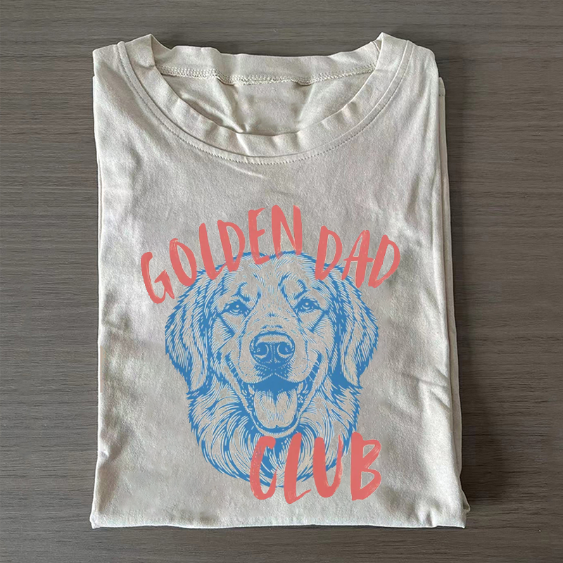 Golden Retriever Dog Dad T-shirt