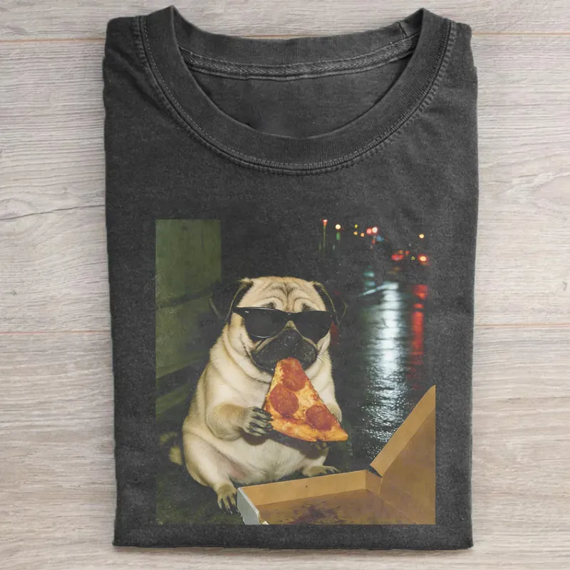 ShawnCraft® Official: Funny Pug Meme T-shirt - Premium Breathable Cotton Apparel