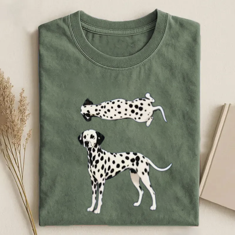 Dalmatian dog Graphic T-shirt - Vintage Washed Apparel by VanceMade