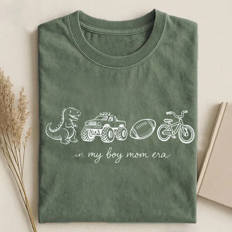 In My Boy Mom Era T-shirt
