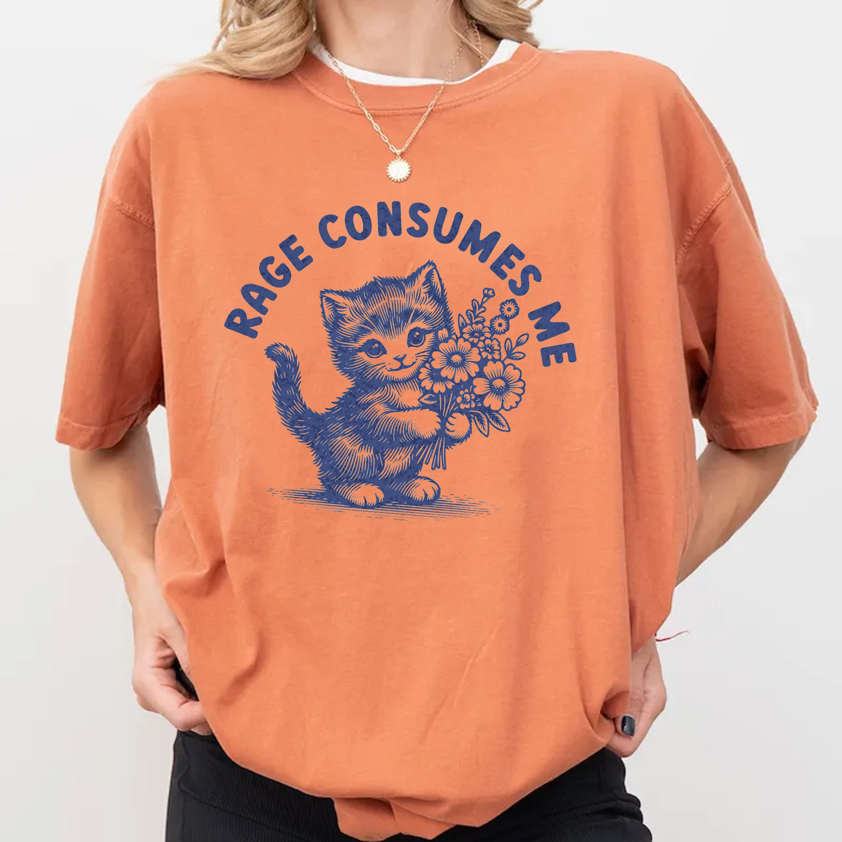 ShawnCraft® Official: Rage Consumes Me T-shirt/Sweatshirt - Premium Breathable Cotton Apparel