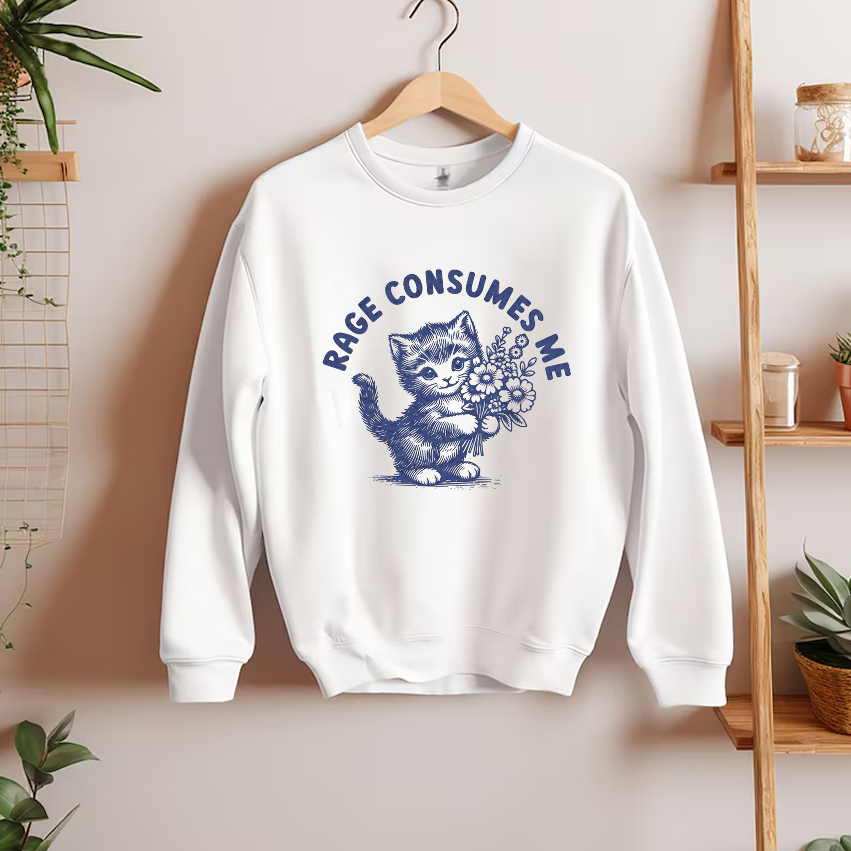 ShawnCraft® Official: Rage Consumes Me T-shirt/Sweatshirt - Premium Breathable Cotton Apparel