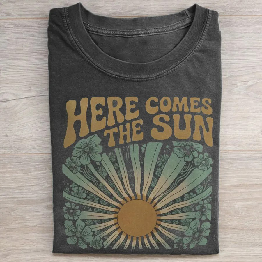 ShawnCraft® Official: Retro 70s Sunshine Graphic T-shirt - Premium Breathable Cotton Apparel