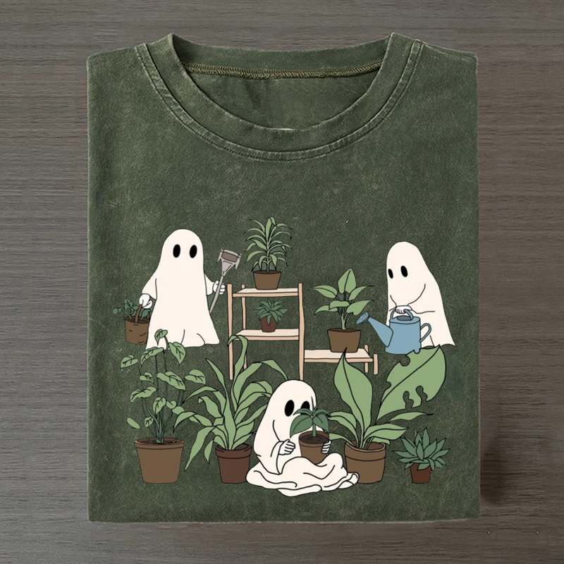 ShawnCraft® Official: Ghost Plant Shirts Crazy Plant Lady T-shirt - Premium Breathable Cotton Apparel