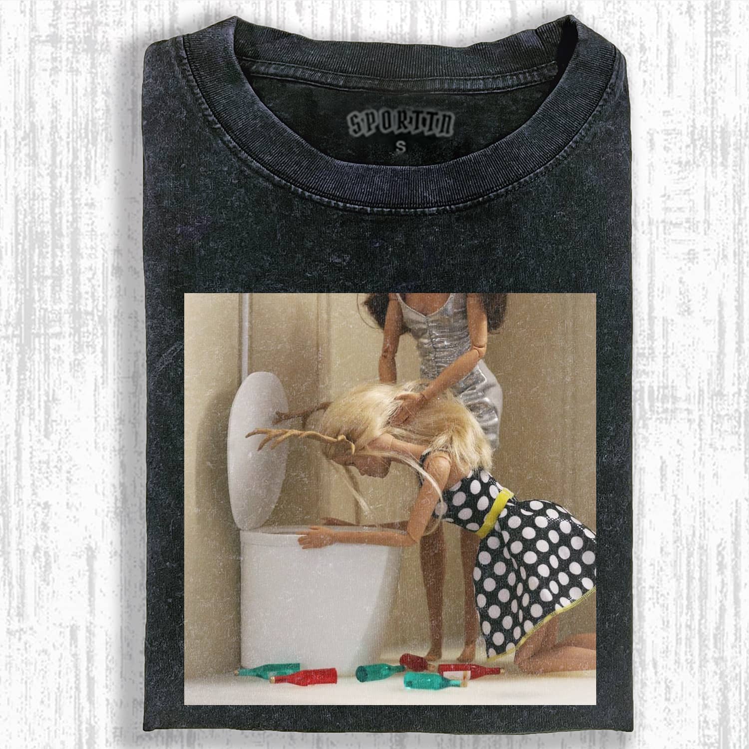 Funny Doll Face EMOJI MEME ICON T-SHIRT-ShawnCraft