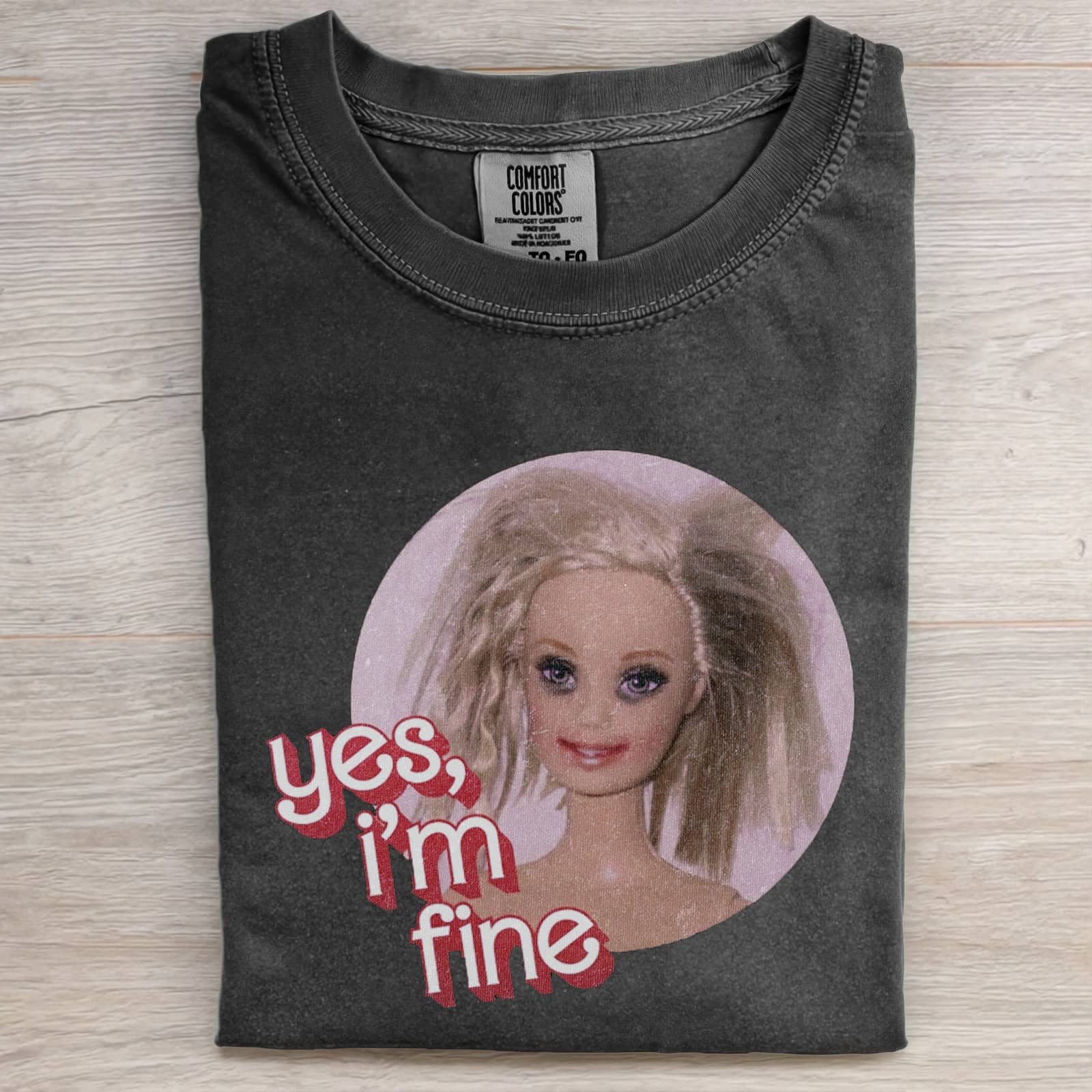 Funny Doll Face GIRL MEME T-SHIRT-ShawnCraft