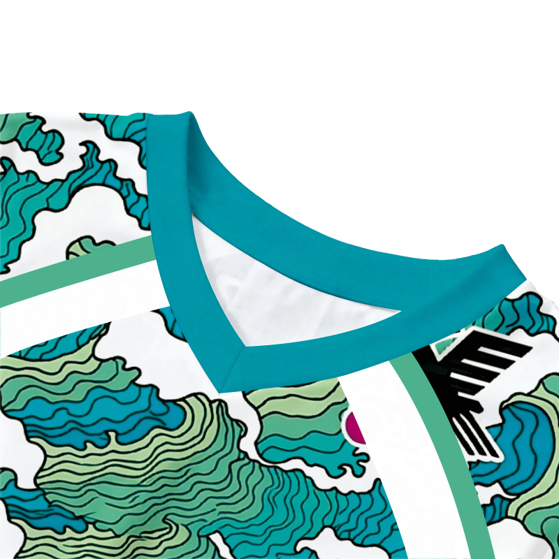 Japan Football Long Sleeve Graphic Print T-Shirt-ShawnCraft