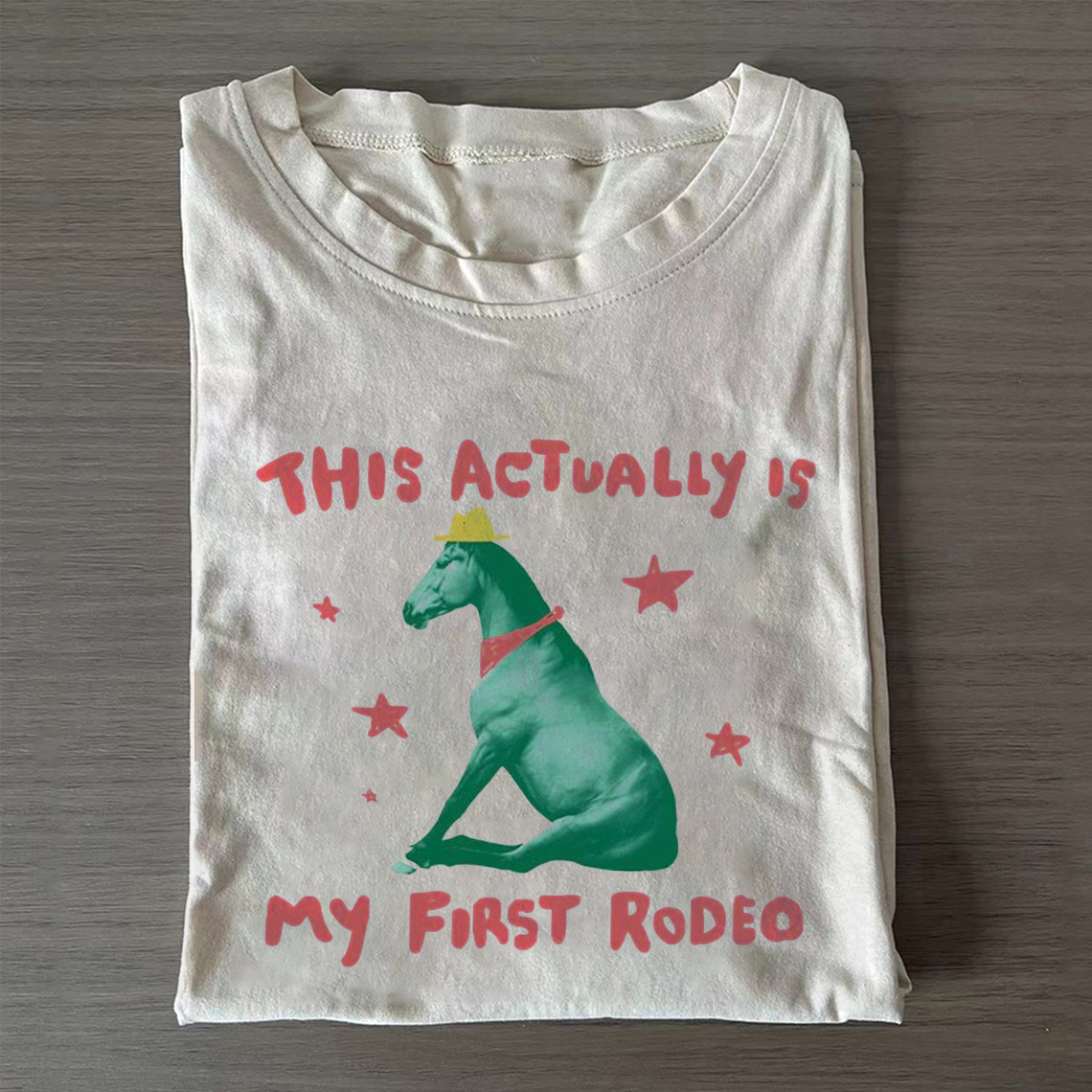 this actually is my first rodeo T-shirt-ShawnCraft