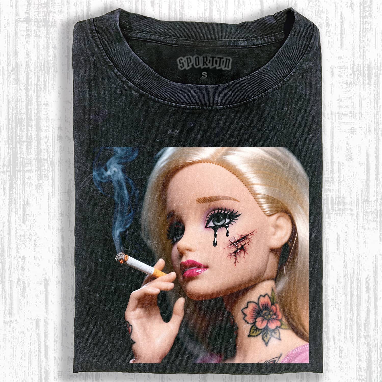 Funny Doll Face MEME T-SHIRT-ShawnCraft