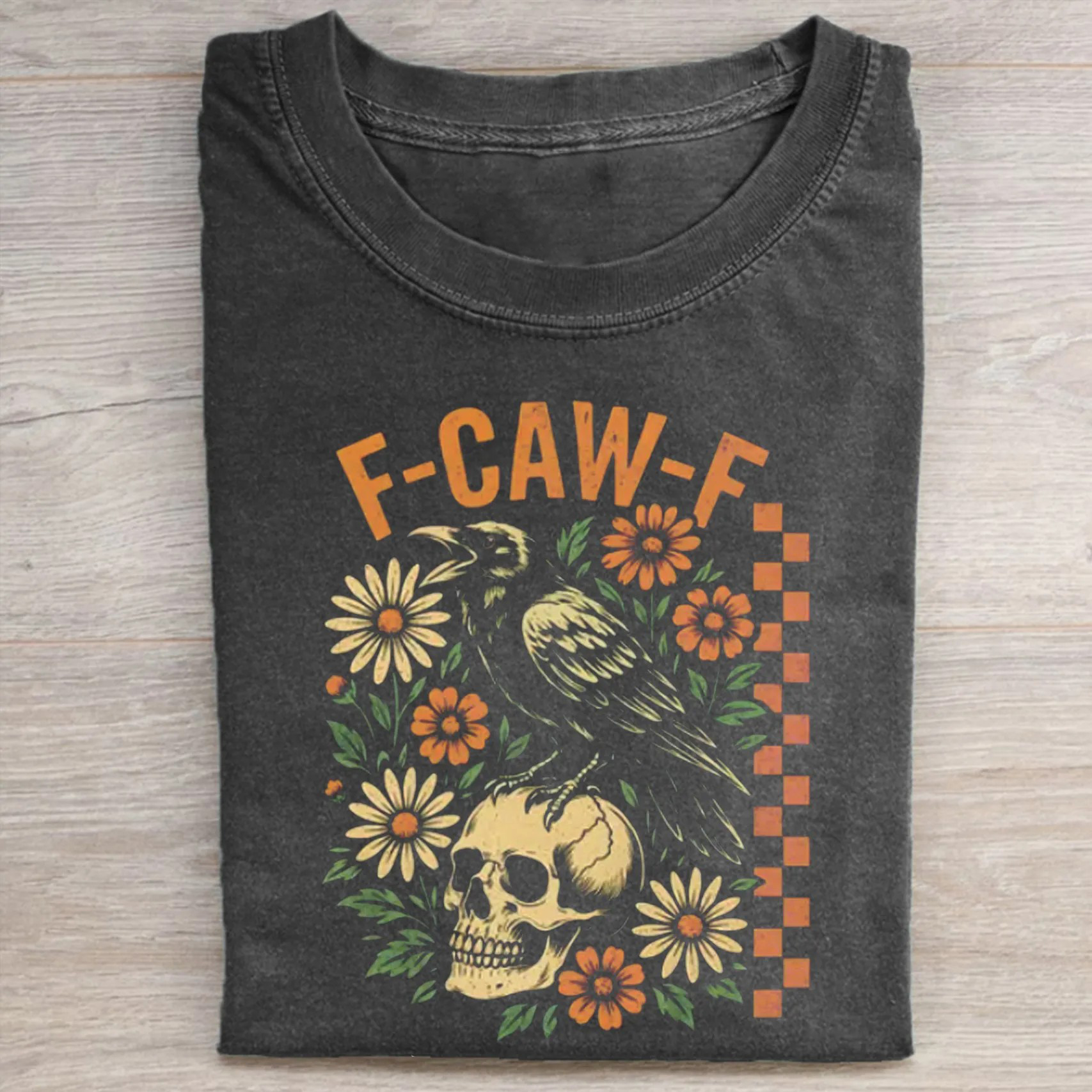 ShawnCraft® Official: F-Caw-F Funny Crow T-shirt - Premium Breathable Cotton Apparel