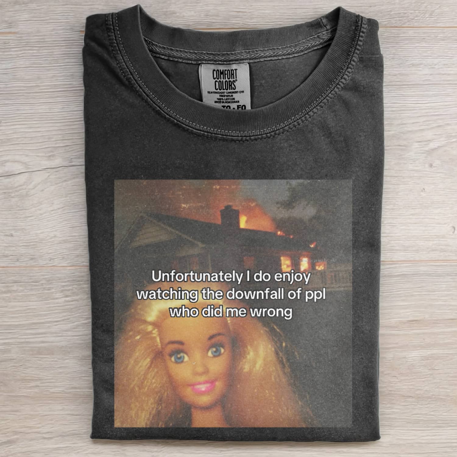 Funny Doll FaceCORE MEME MOOD ICON TEE-ShawnCraft