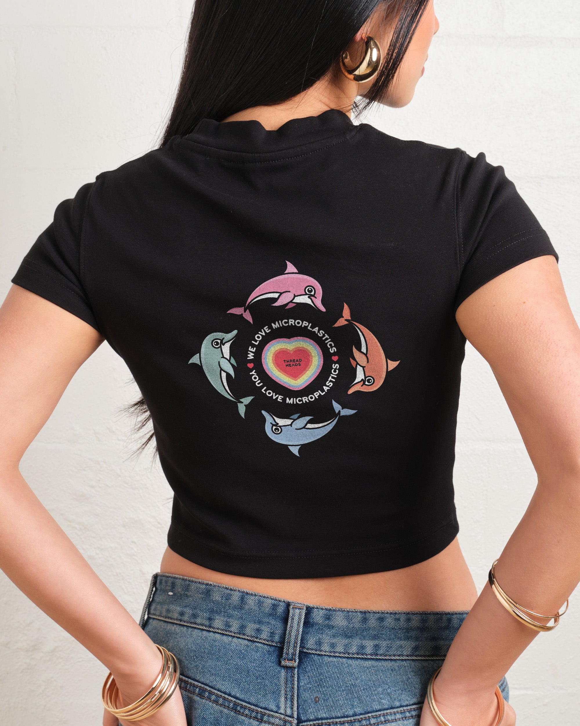 We Love Microplastics Baby Tee-ShawnCraft