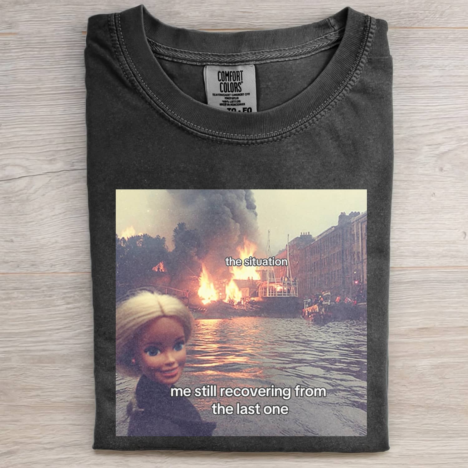 Funny Doll FaceCORE MEME MOOD ICON TEE-ShawnCraft