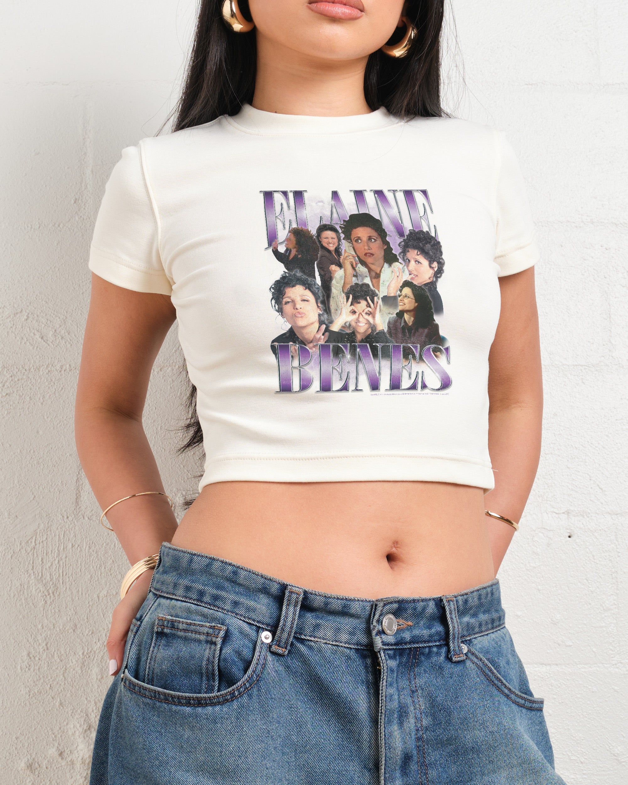 Vintage Elaine Baby Tee-ShawnCraft