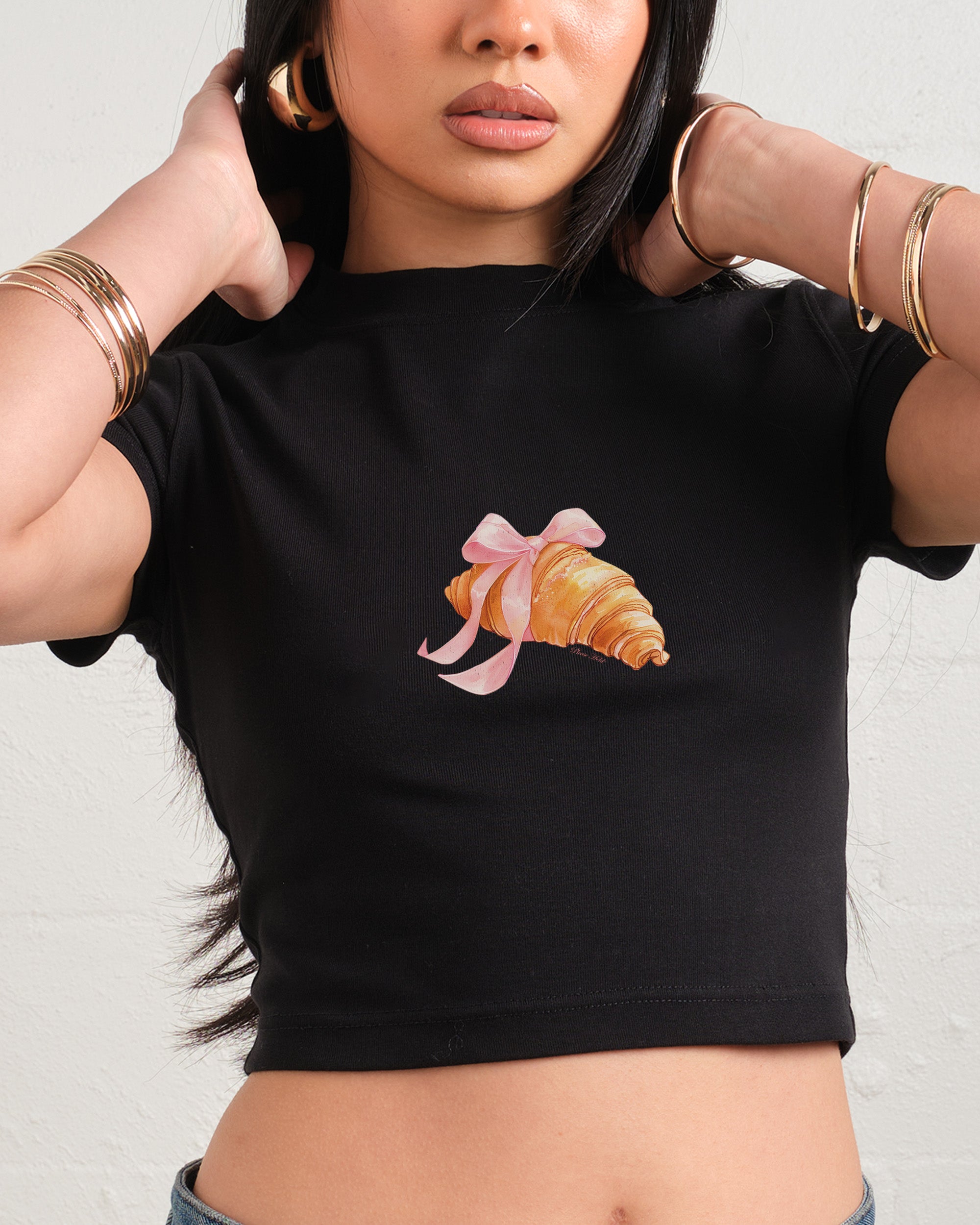 Croissant Baby Tee-ShawnCraft