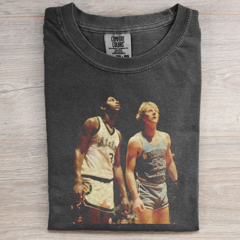 Retro Great Basketball Players T-shirt
