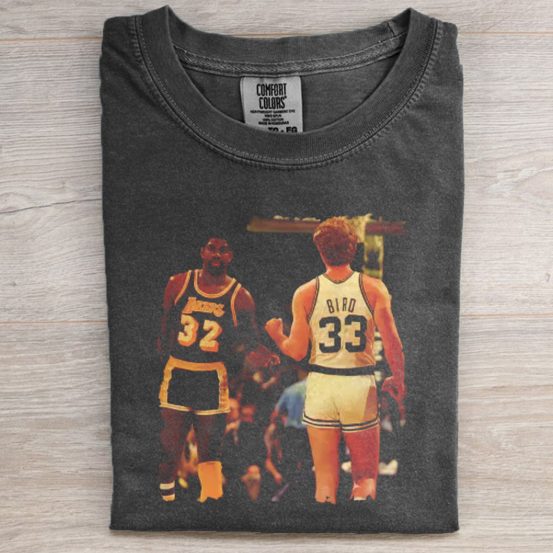 Retro Great Basketball Players T-shirt
