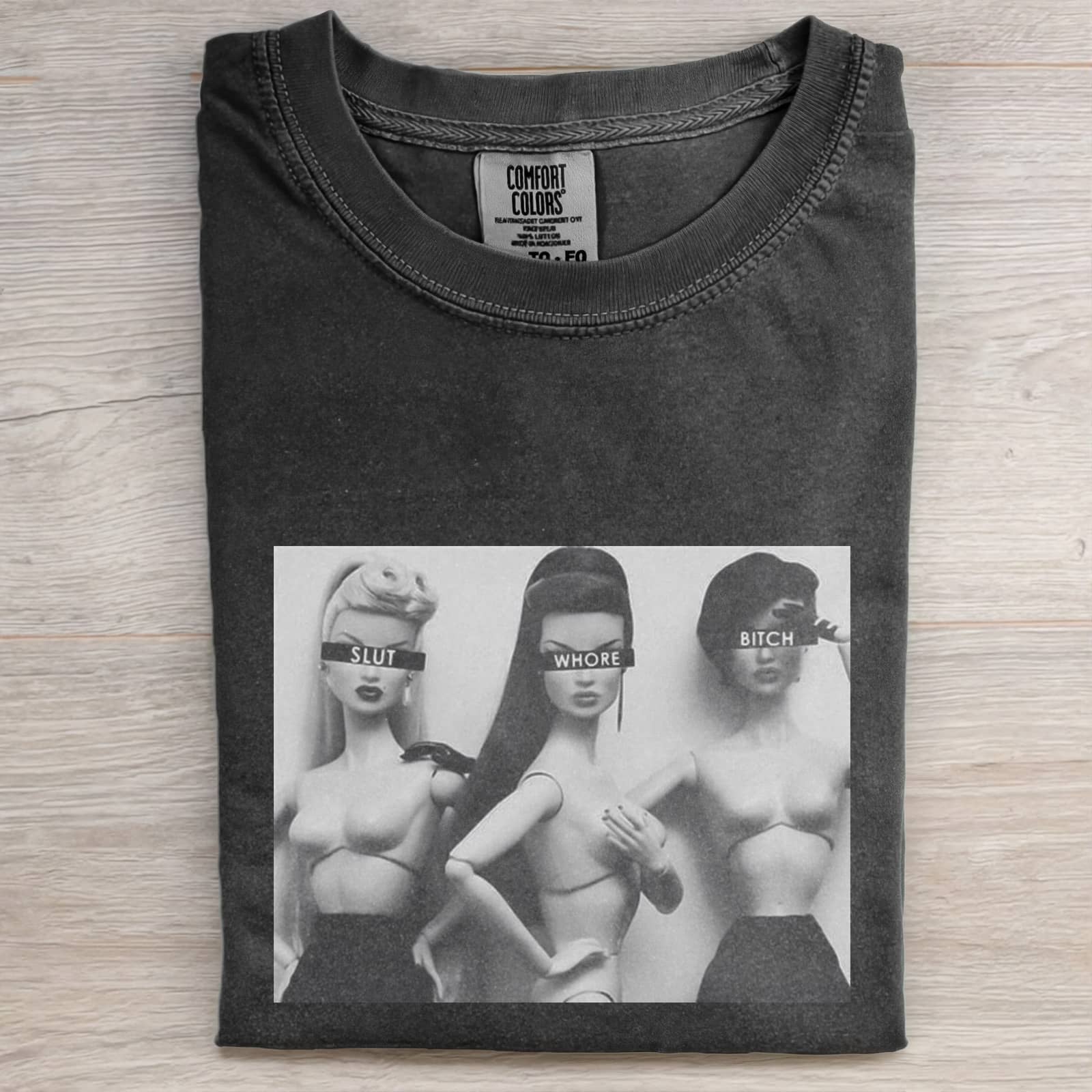 Funny Doll Face EMOJI MEME ICON PFP T-SHIRT-ShawnCraft