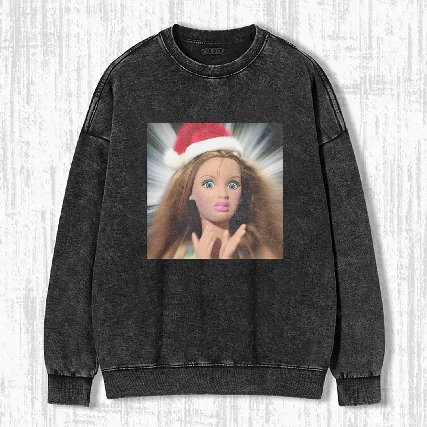 CHRISTMAS Funny Doll Face MEME ICON TEE-ShawnCraft