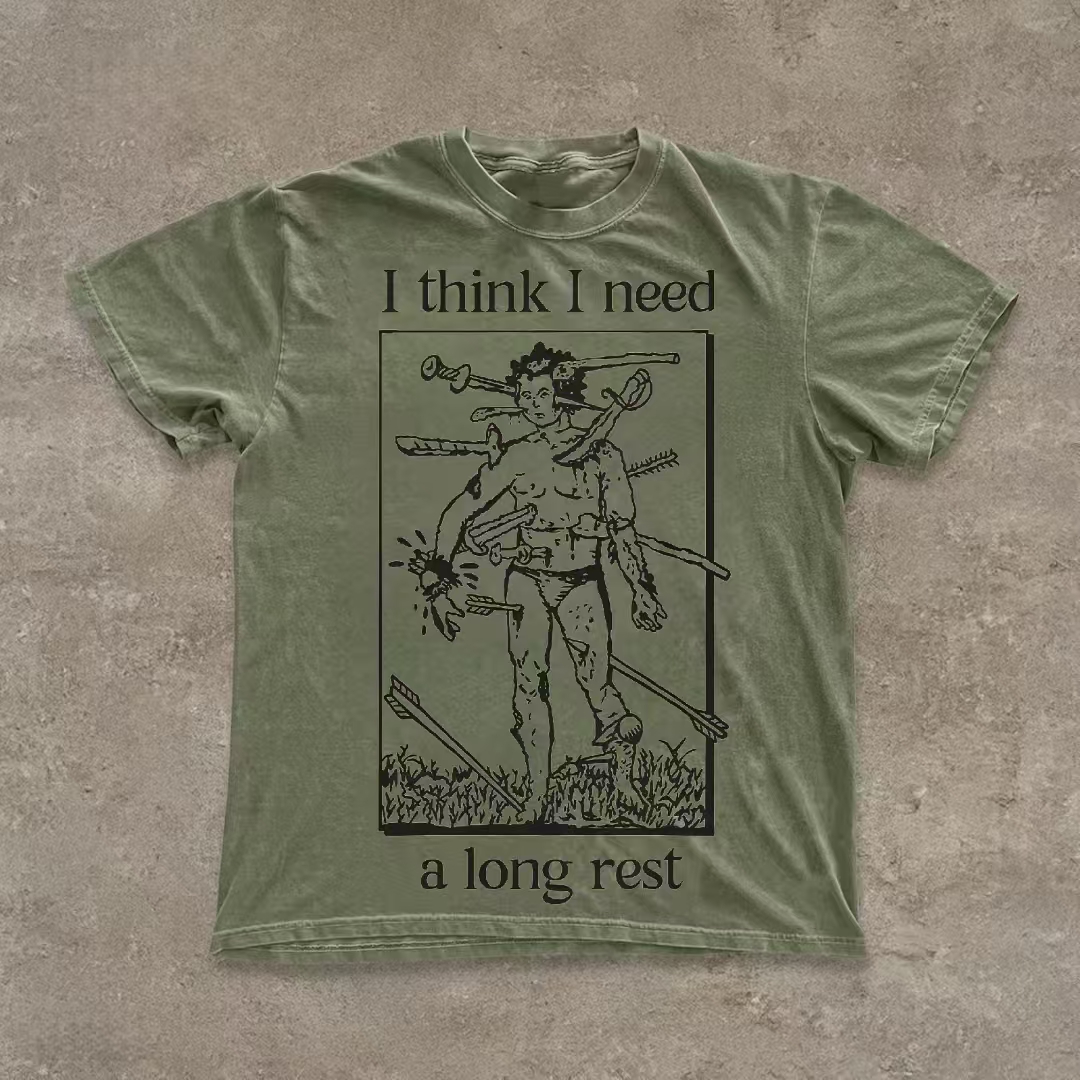 I Think I Need A Long Rest T-Shirt-ShawnCraft