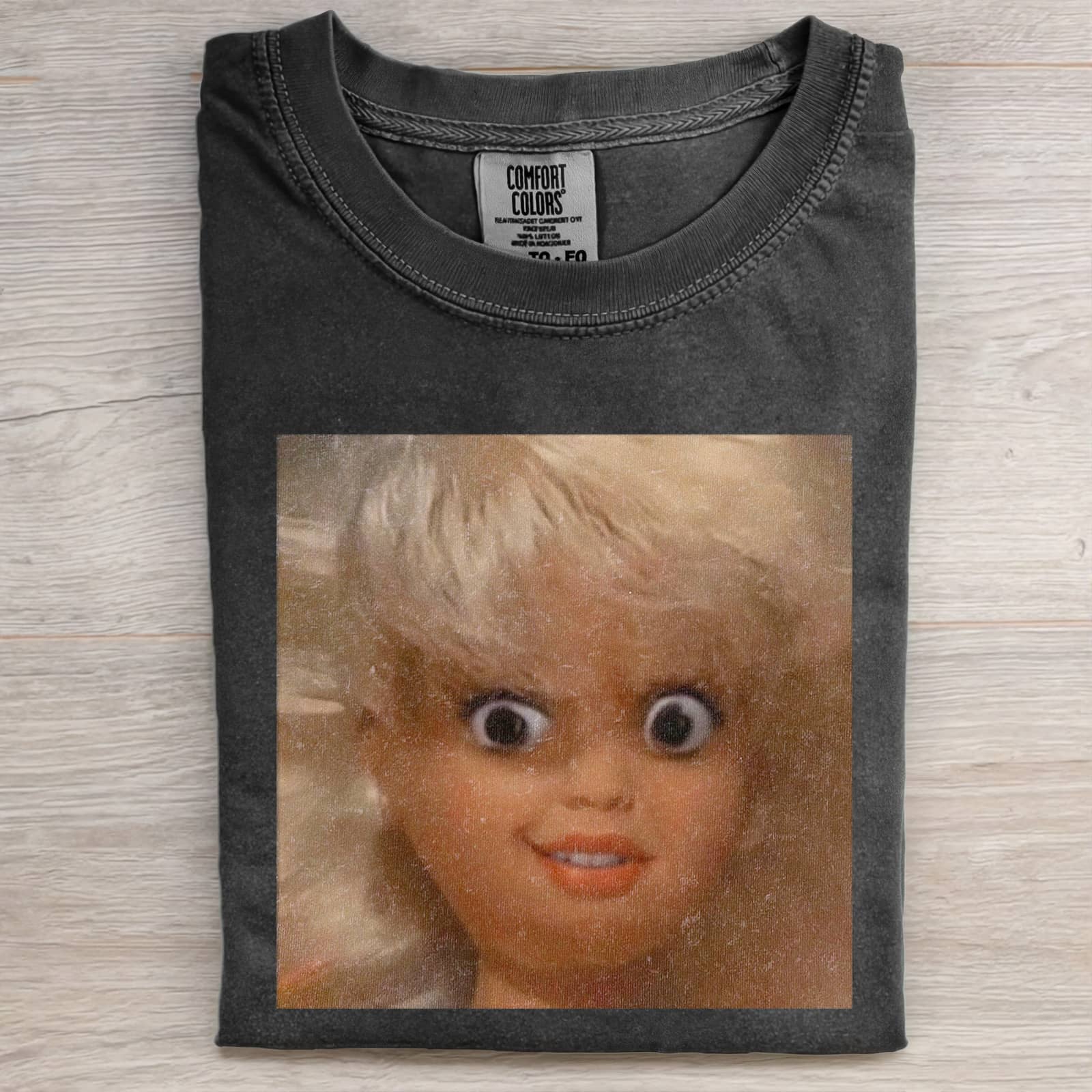 Funny Doll Face GIRL MEME T-SHIRT-ShawnCraft
