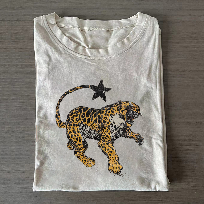 Vintage Inspired Jaguar T-shirt-ShawnCraft