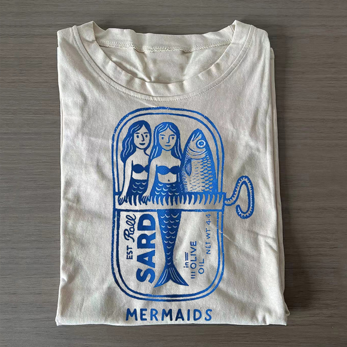 Mermaid Can T-shirt-ShawnCraft