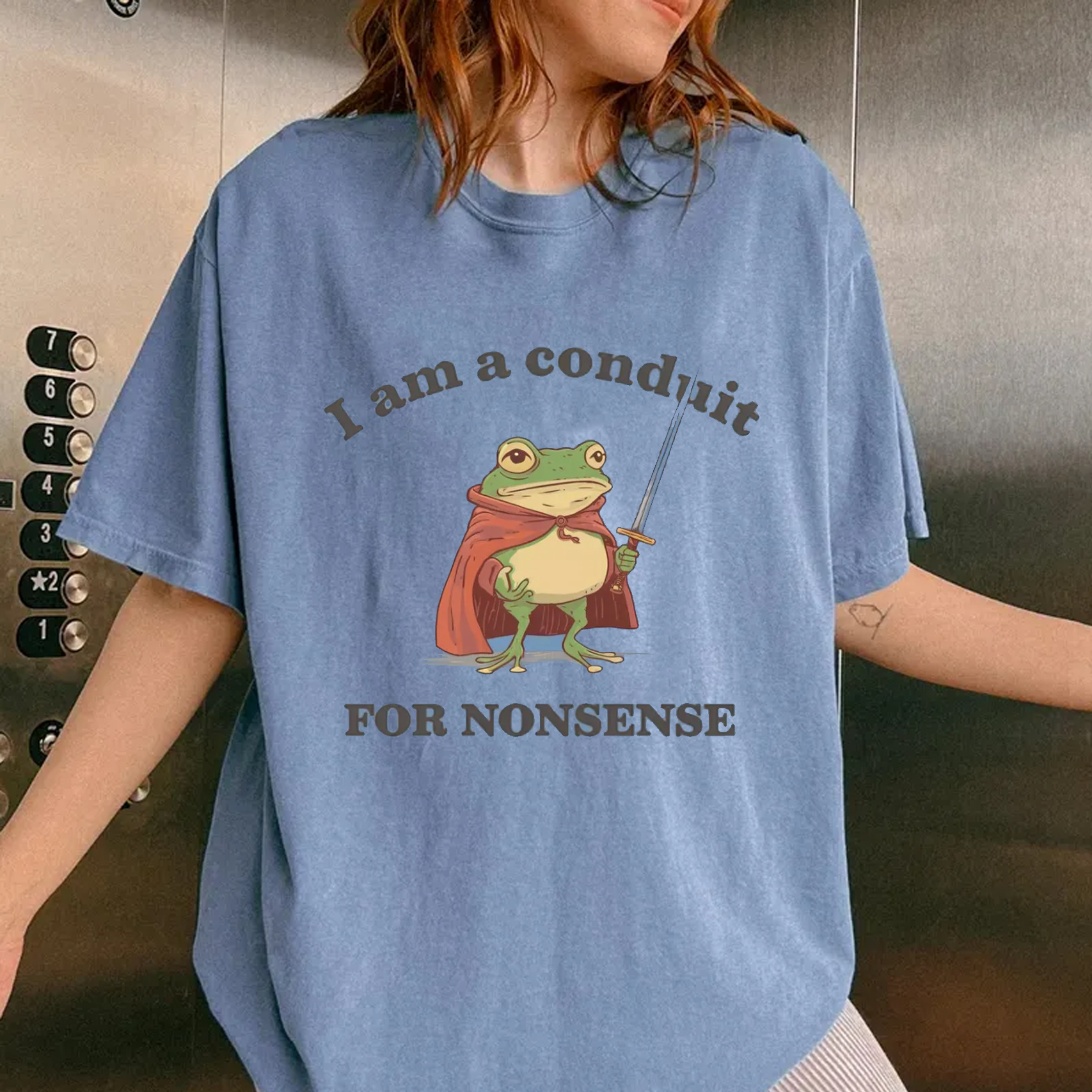 ShawnCraft® Official: I Am a Conduit for Nonsense T-shirt - Premium Breathable Cotton Apparel